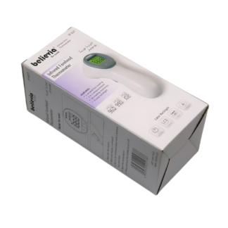 Believia Infrared Forehead Thermometer IF-02T - Accurate Temperature Measurement with Ear and Forehead Functions