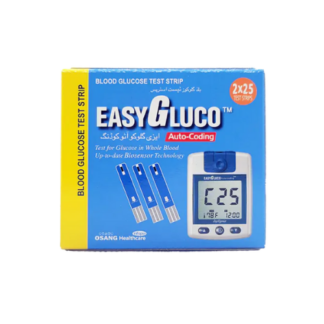 Easygluco 50 Test Strips - Accurate, Coding-Free Blood Glucose Monitoring
