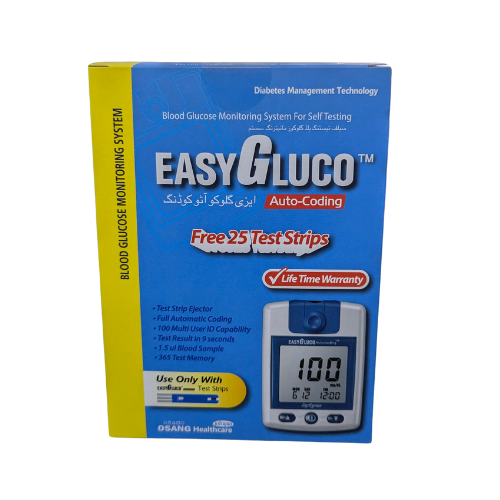 Easygluco Glucometer - Fast, Accurate & Easy-to-Use Blood Glucose Monitor