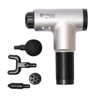 LifeCare Massager Gun LC920 - Advanced Muscle Relief with Adjustable Speed and Multiple Heads