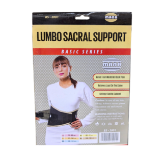Mana Lumbo Sacral Support - Premium Lower Back Brace for Pain Relief