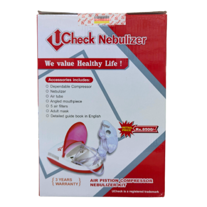 U Check Nebulizer – Durable, Efficient & Elegant Respiratory Therapy