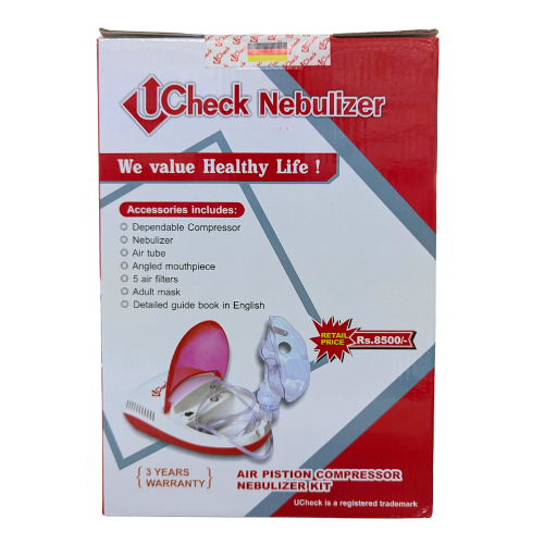 U Check Nebulizer – Durable, Efficient & Elegant Respiratory Therapy
