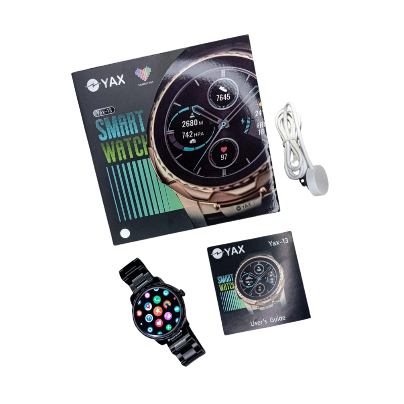 YAX Y 13 SMART WATCH ROUND Q Essentials